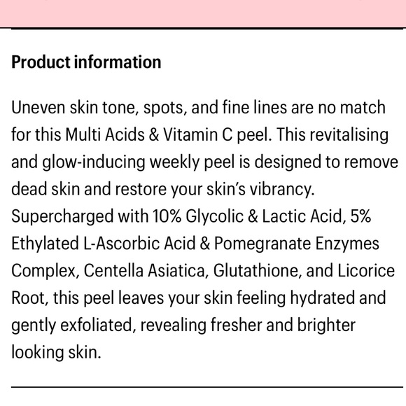 *NEW* PSA FOLLOW THE LIGHT MULTI ACIDS & VITAMIN C RADIANCE PEEL, 1.7 o z - Picture 6 of 13